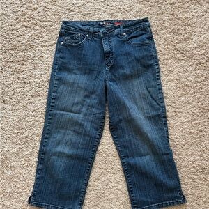 Style & Co. Dark Blue Cropped Jeans